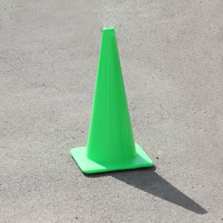Green Traffic Cones